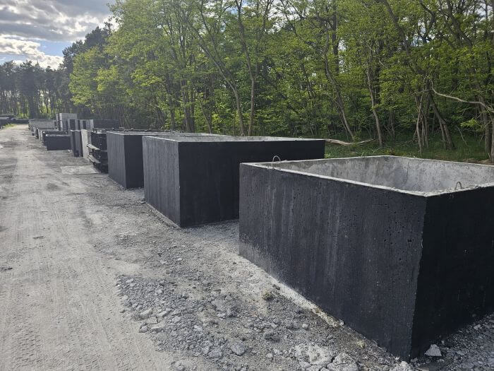 Nasze wysokiej jakości szamba betonowe Kalisz zgodne z normami EU